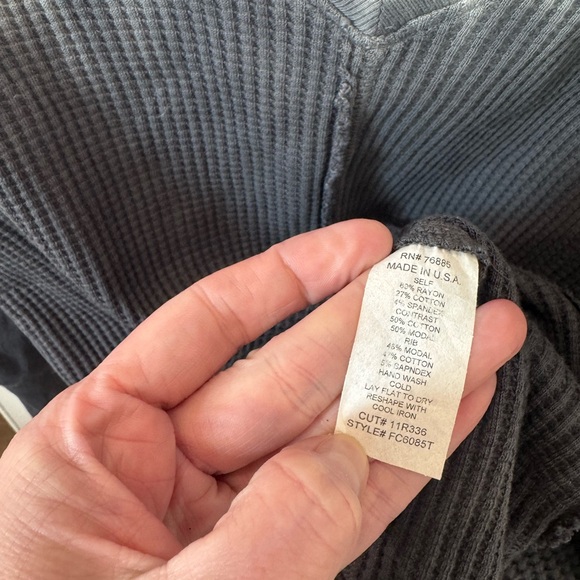 Red Haute Tye Dye Thermal Lounge 2 Pc Set - Picture 4 of 8